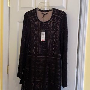 BCBG Lace dress with underslip